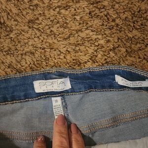 Sofia by Sofia Vergara Straight Leg Jeans - Blue